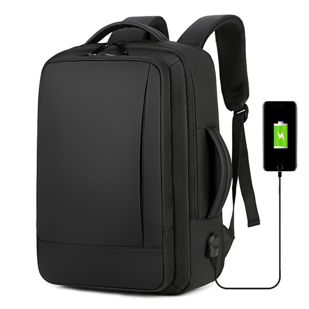 Business Anti Theft Slim Durable Laptop Backpack with USB Charging Port ...