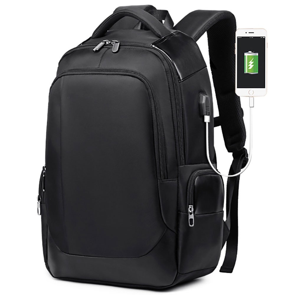 Laptop Backpack Anti-Theft Bag with USB Charging Port Business ...